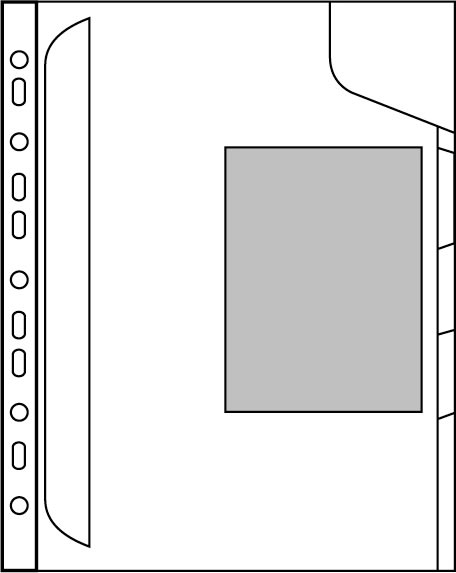 Leitz CombiFile mapp, med 3 fack, blå (3 st)