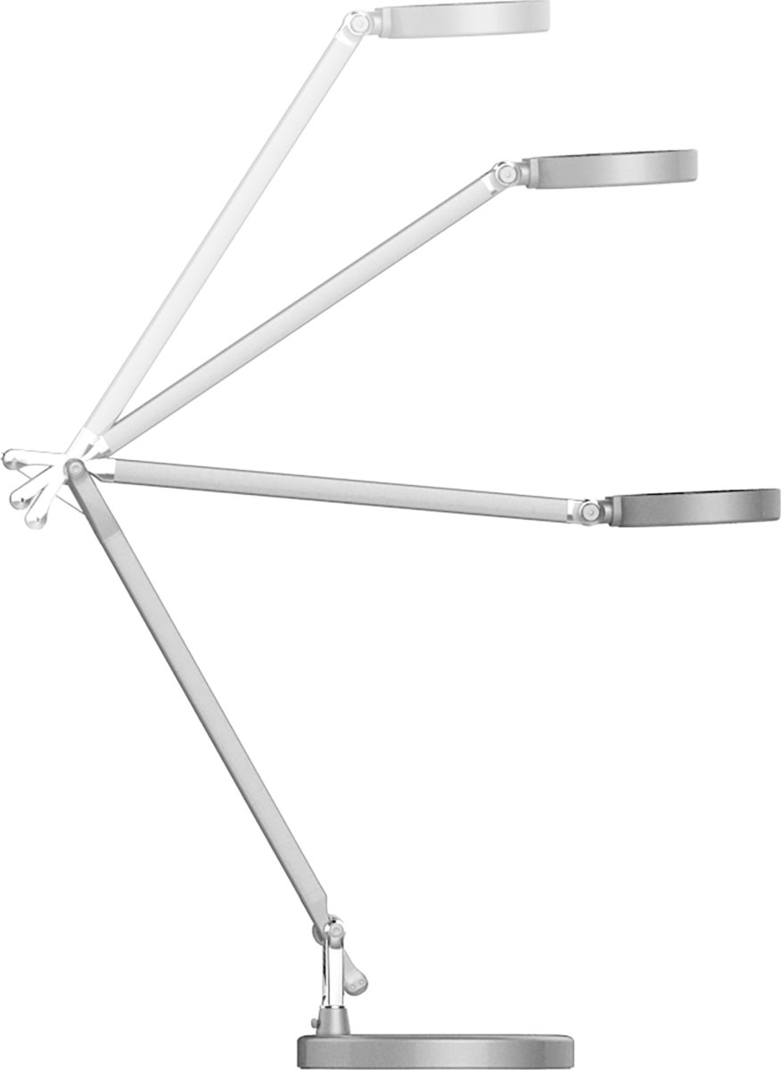 Bordslampa Unilux Senza 2.0 Silverfärgad