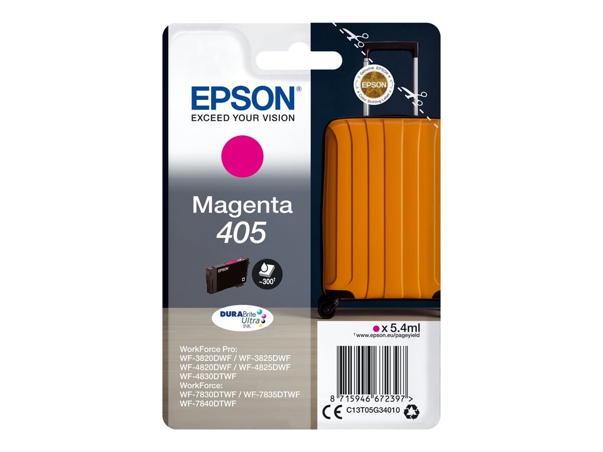 Bläckpatron Epson 405 DURABrite Magenta