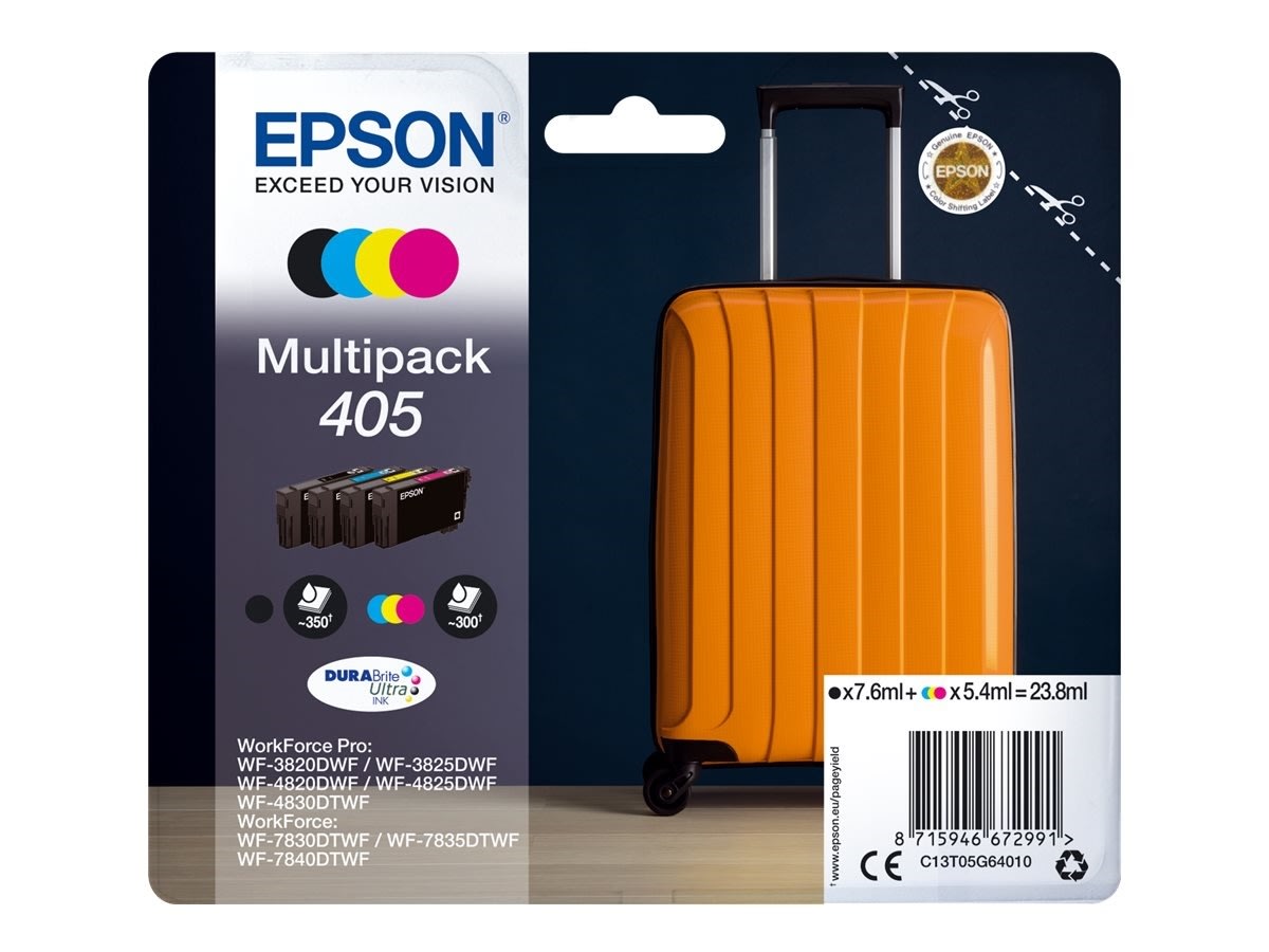 Bläckpatroner Epson 405 DURABrite Sampack