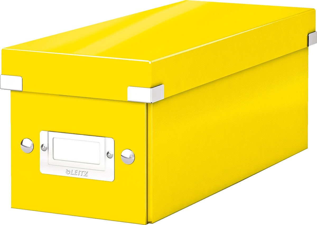 Förvaringsbox Leitz Click & Store gul