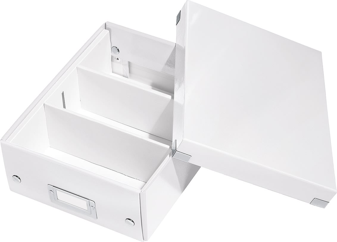 Leitz Click & Store Förvaringslåda, Small, vit