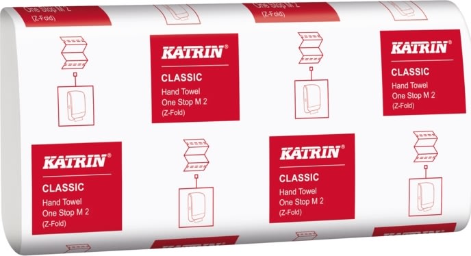 Katrin Classic M2 pappershanddukar | 21-pack
