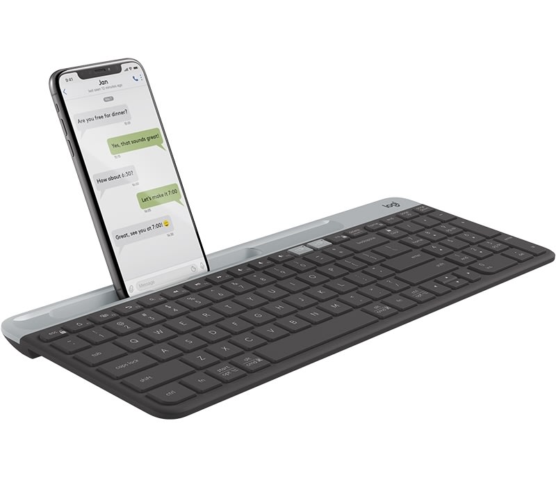 Logitech K580 Slim Multidevice Tangentbord/nordisk
