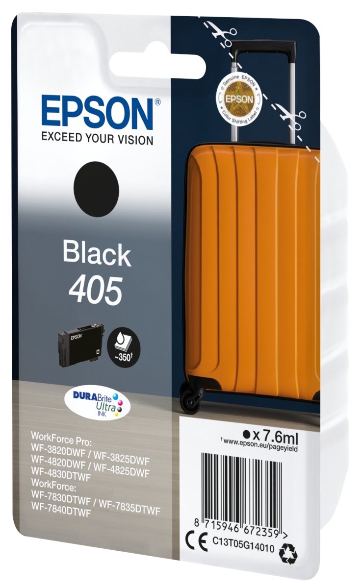 Epson T405 bläckpatron, svart