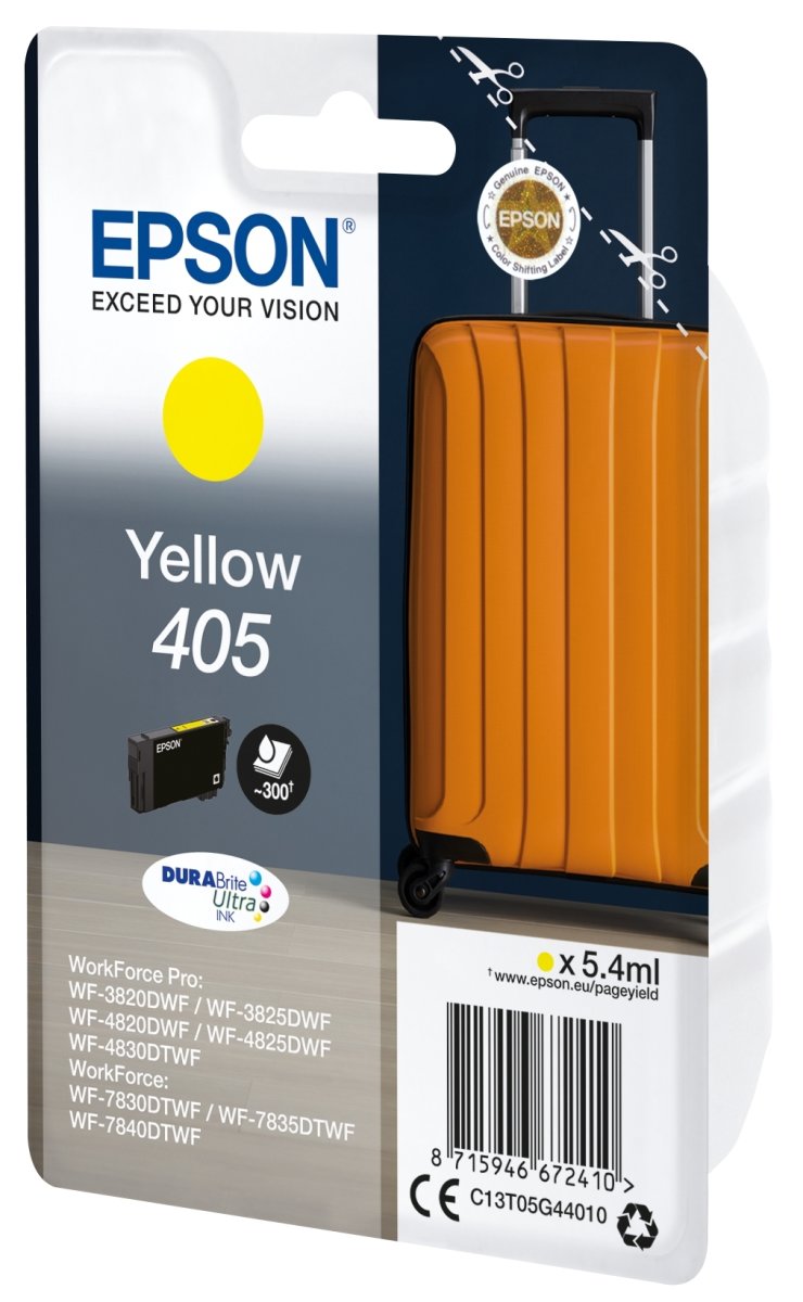 Epson T405 bläckpatron, gul