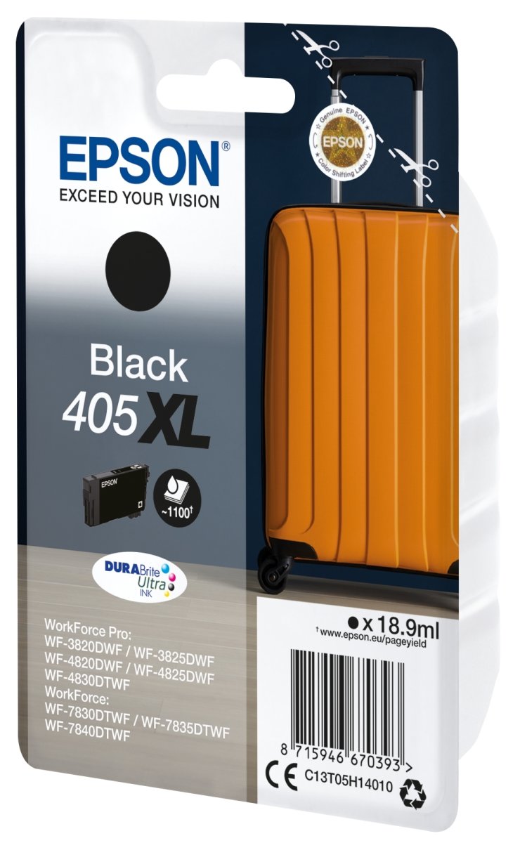 Epson T405 XL bläckpatron, svart