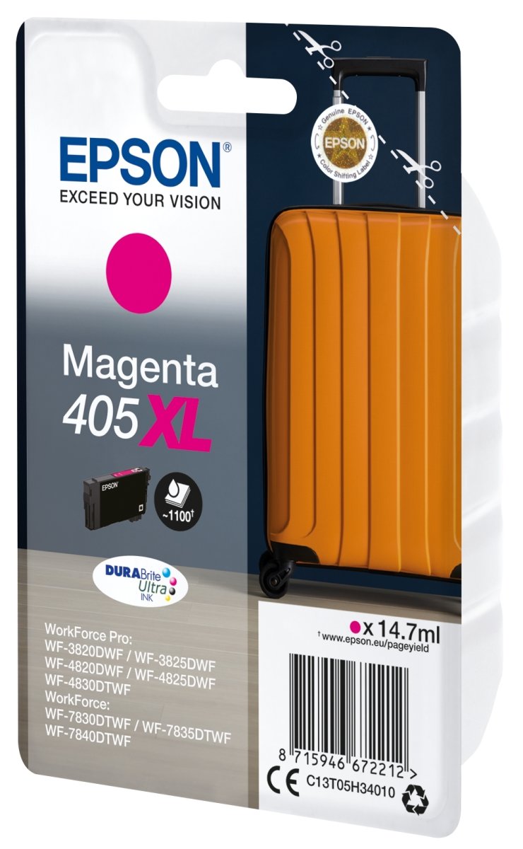 Epson T405 XL bläckpatron, magenta
