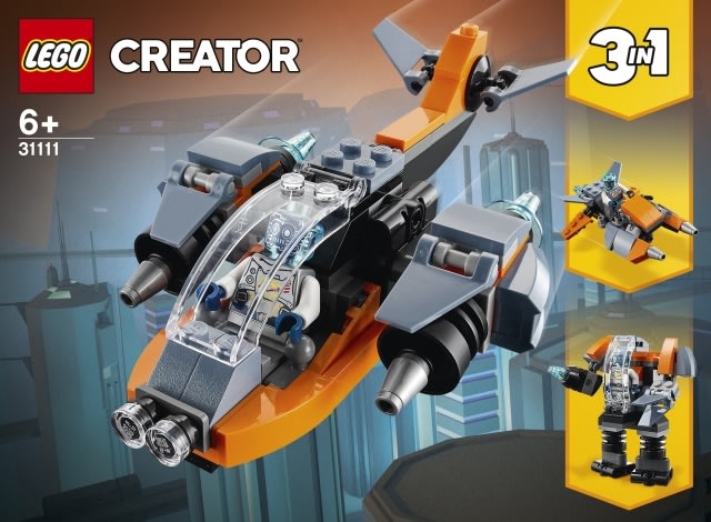 LEGO® Creator 31111 Cyberdrönare 6+