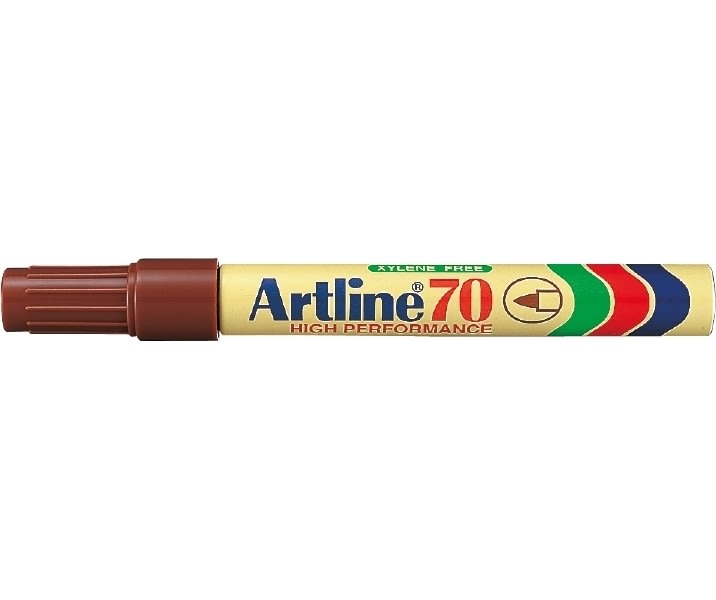 Artline 70 Permament Marker, brun