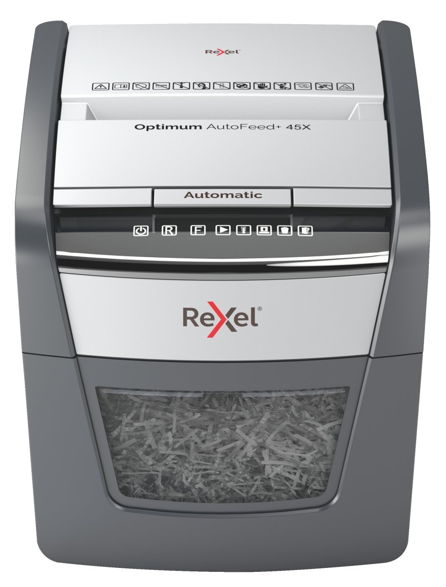 Rexel Optimum AutoFeed+ 45X dokumentförstörare