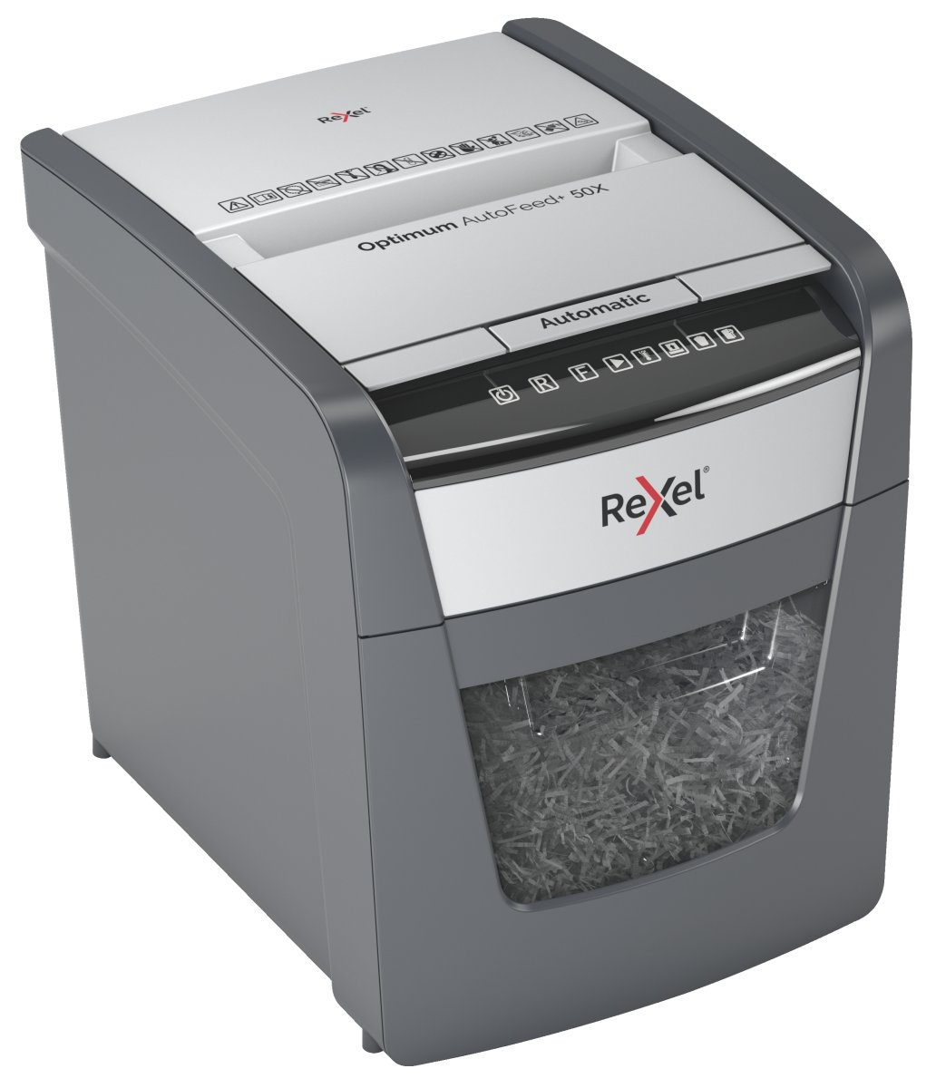 Rexel Optimum AutoFeed+ 50X Dokumentförstörare