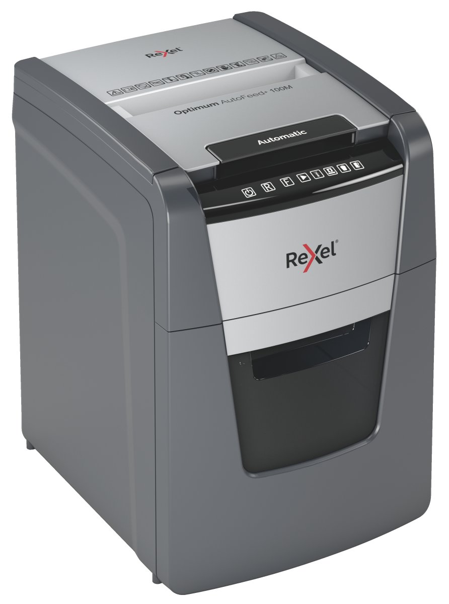 Rexel Optimum AutoFeed+ 100M Dokumentförstörare