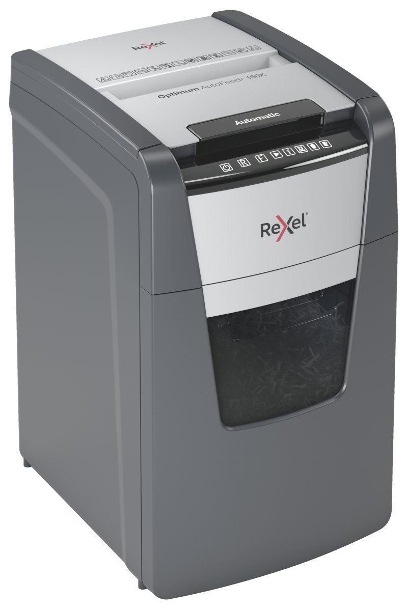 Rexel Optimum AutoFeed+ 150X Dokumentförstörare