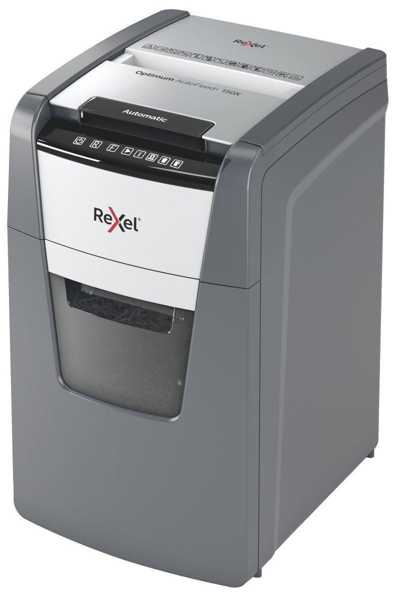 Rexel Optimum AutoFeed+ 150X Dokumentförstörare