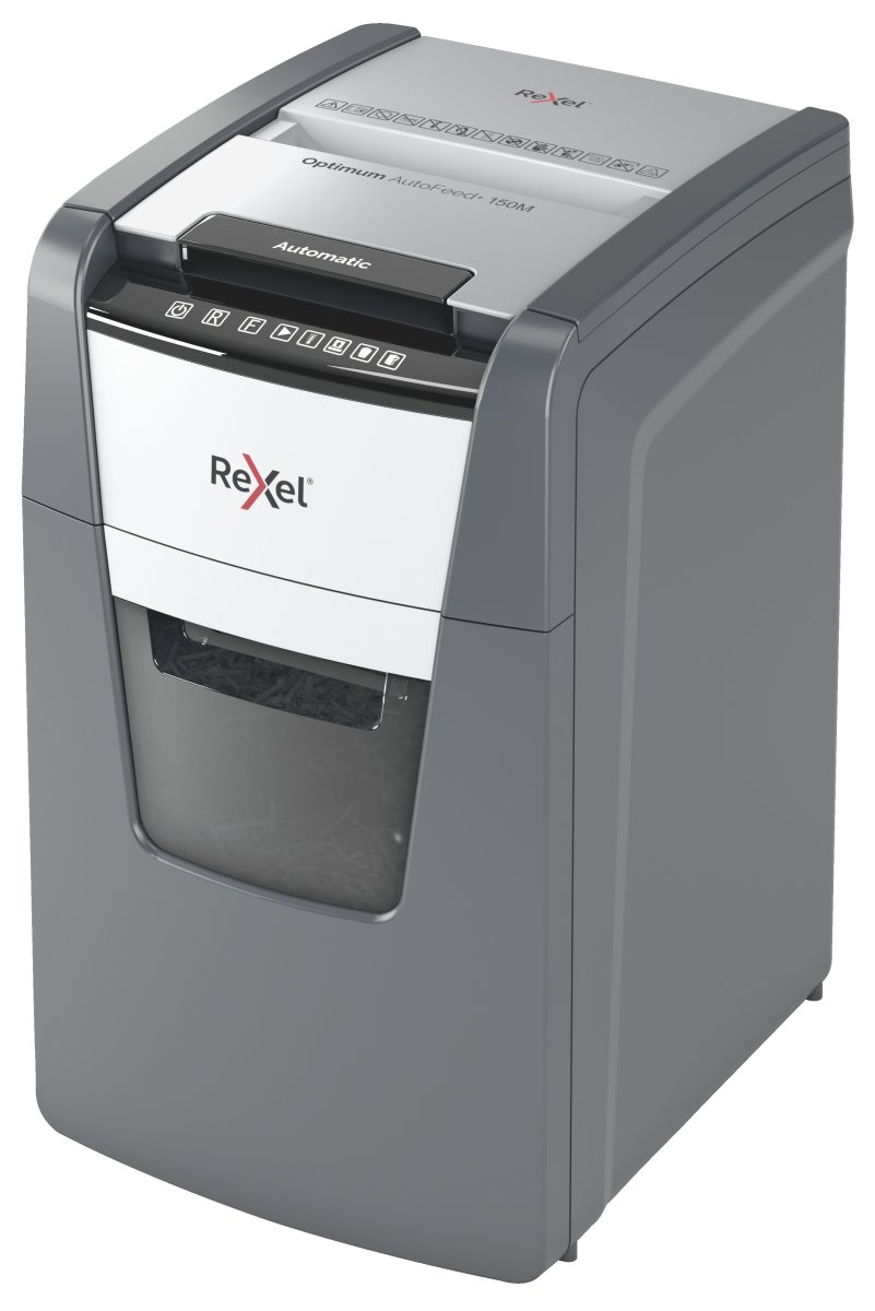 Rexel Optimum AutoFeed+ 150M Dokumentförstörare