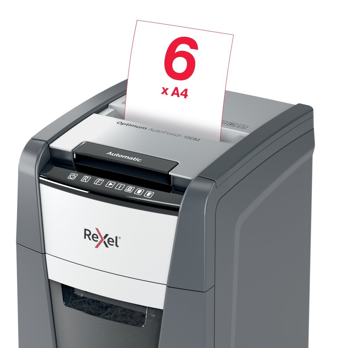 Rexel Optimum AutoFeed+ 150M Dokumentförstörare