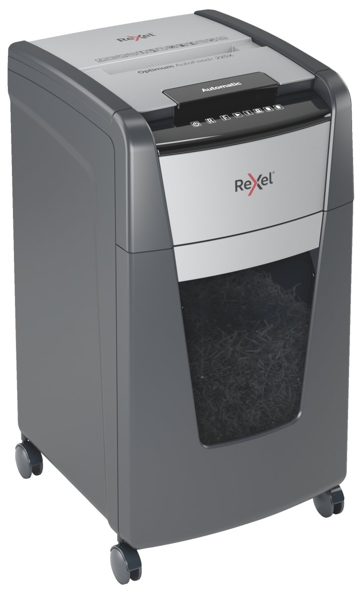 Rexel Optimum AutoFeed+ 225X Dokumentförstörare