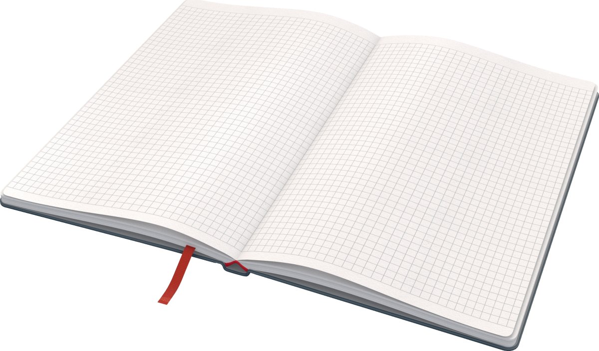 Leitz Cosy Anteckningsbok | A5 | Rutat | Grå