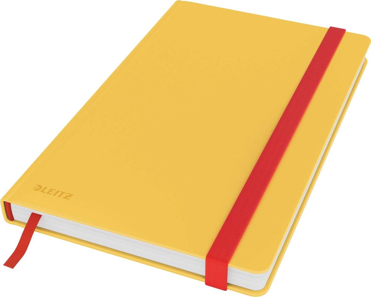 Leitz Cosy Anteckningsbok | A5 | Linjerad | Gul
