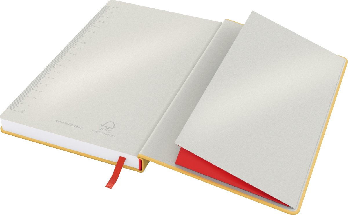 Leitz Cosy Anteckningsbok | A5 | Linjerad | Gul