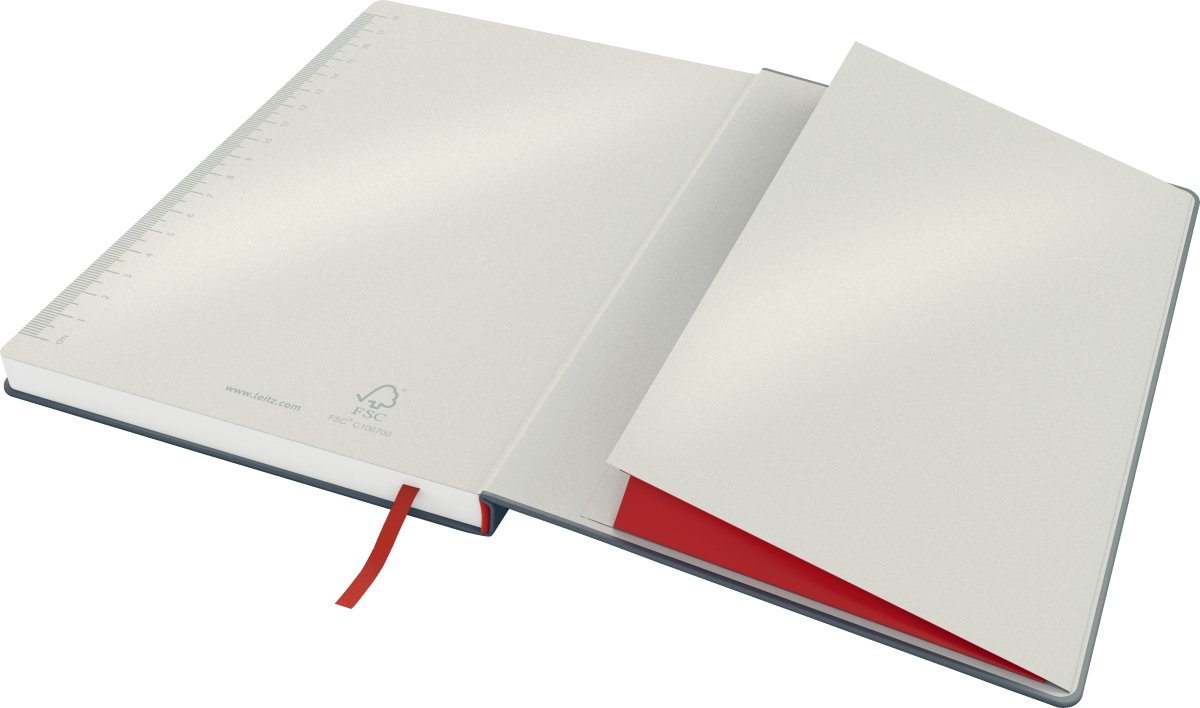 Leitz Cosy Notebook, B5, Kvadratisk, Grå