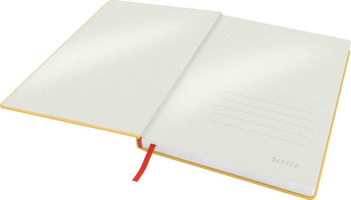 Leitz Cosy Anteckningsbok, B5, Linjerad, Gul