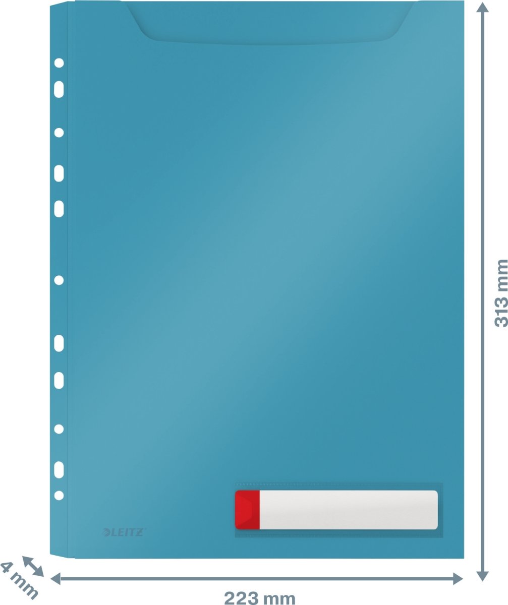 Leitz Cosy Pocket, A4, Exspand., Blå 3 st.