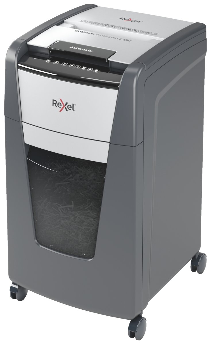 Rexel Optimum AutoFeed+ 225M Dokumentförstörare