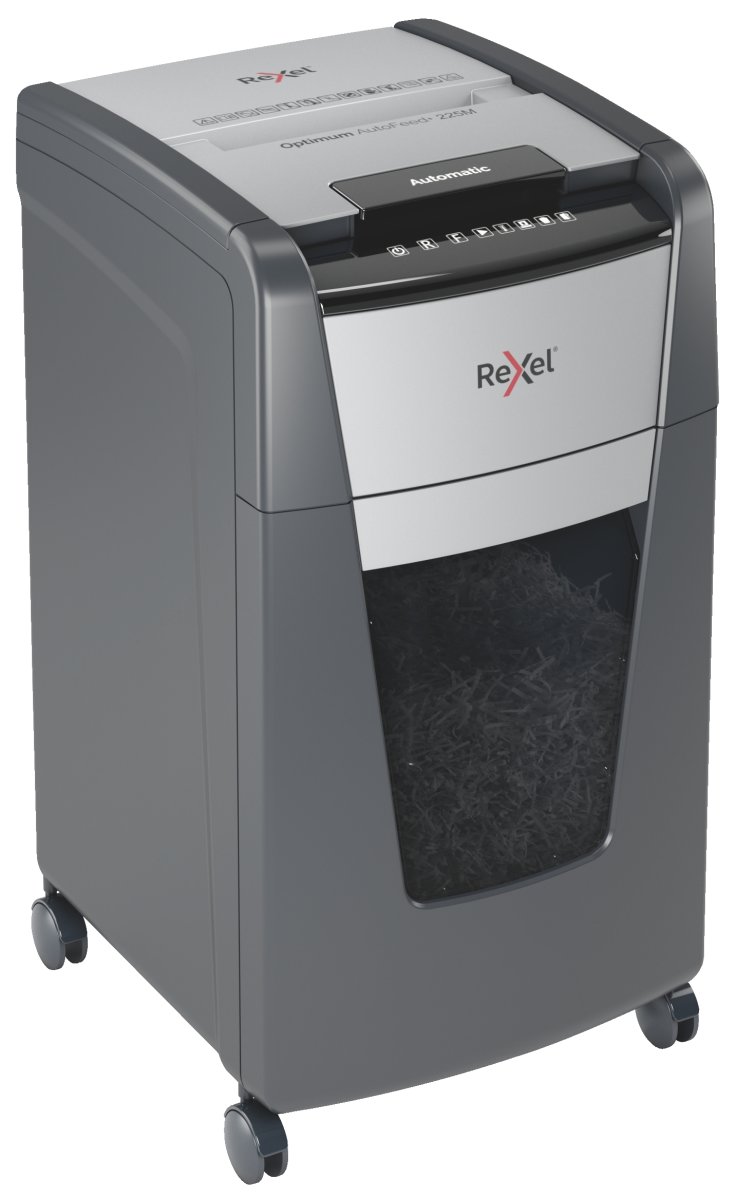 Rexel Optimum AutoFeed+ 225M Dokumentförstörare