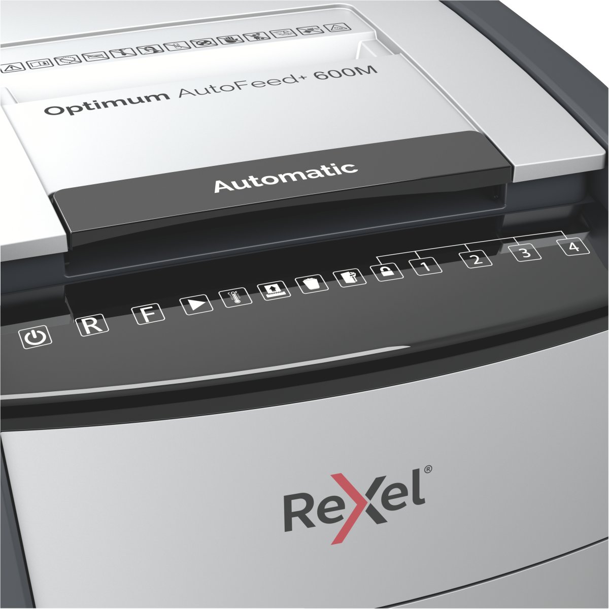 Rexel Optimum AutoFeed+ 600M Dokumentförstörare