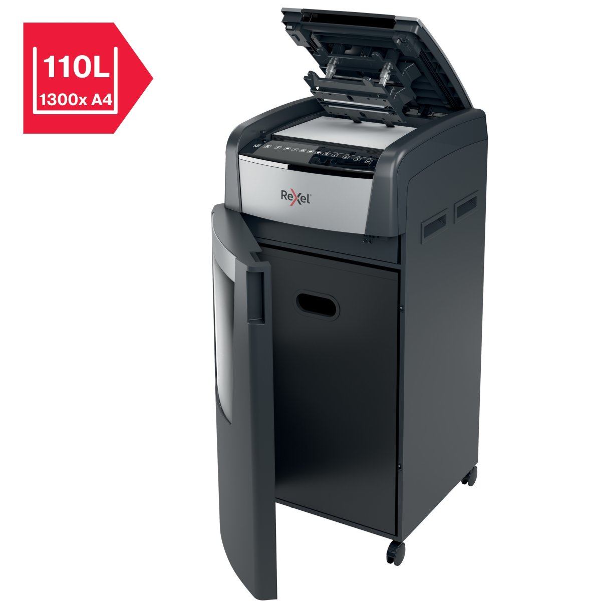 Rexel Optimum AutoFeed+ 600M Dokumentförstörare