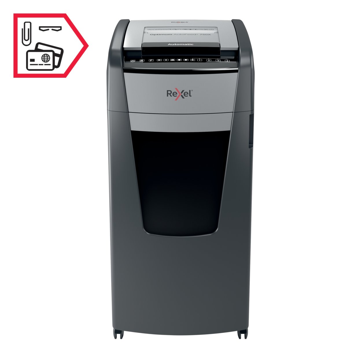 Rexel Optimum AutoFeed+ 750X Dokumentförstörare