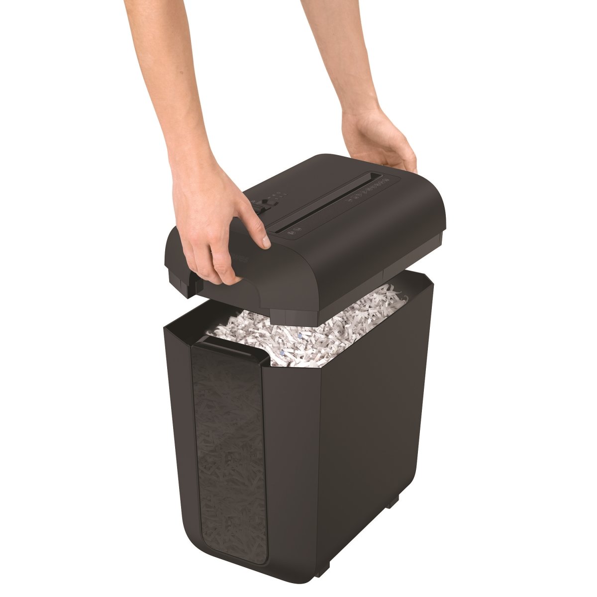 Fellowes Powershred LX65 Cross-cut makulator, svar
