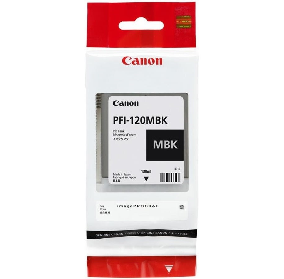 Canon PFI-120MBK bläckpatron, matt svart