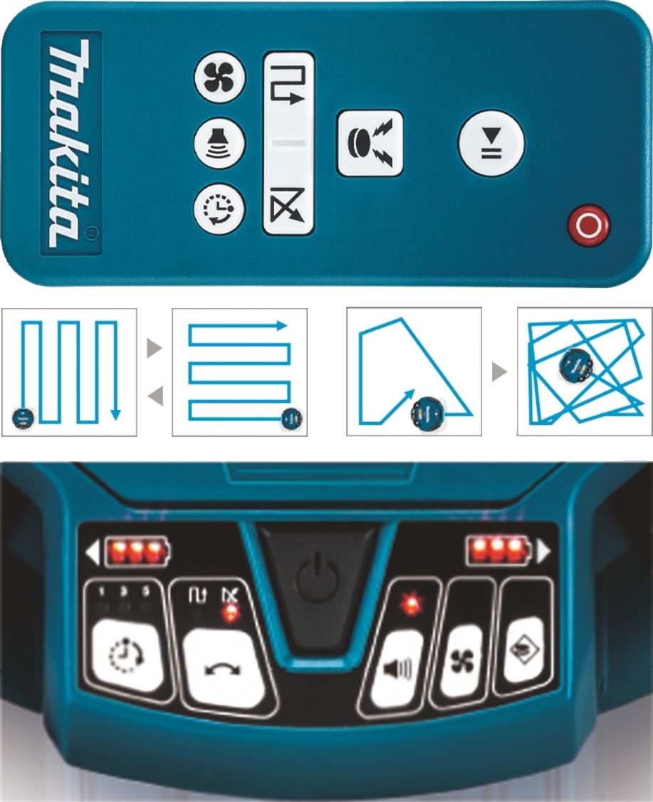Makita Akku Robotdammsugare LXT, 18V, DRC200Z