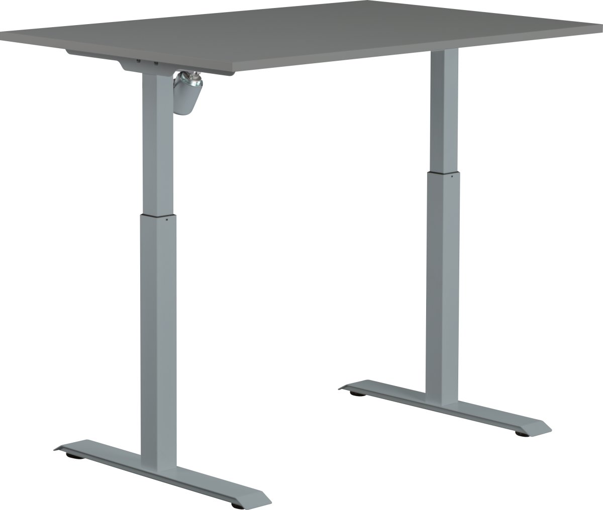 Sun-Flex II höj-/sänkbart bord/120x80/Antracit/grå