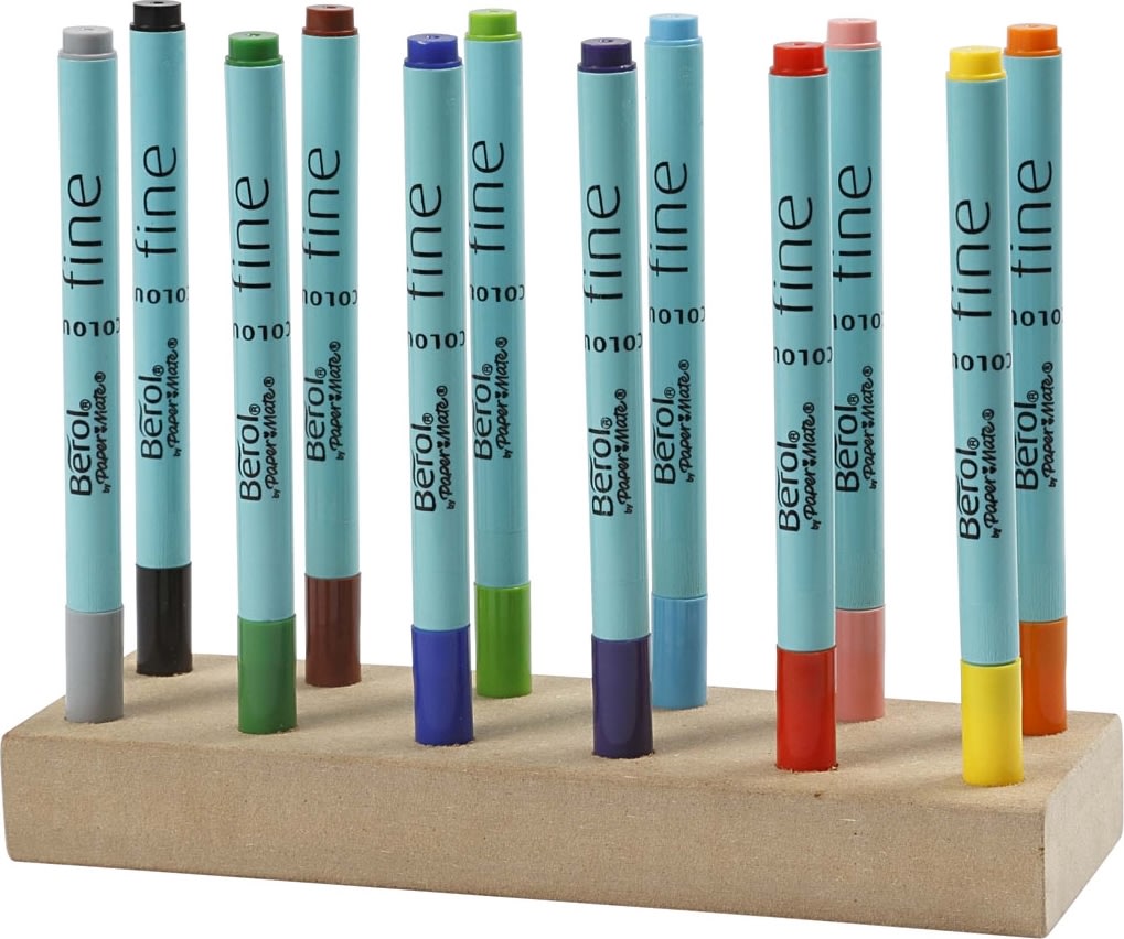 Berol pennhållare för 12 tuschpennor