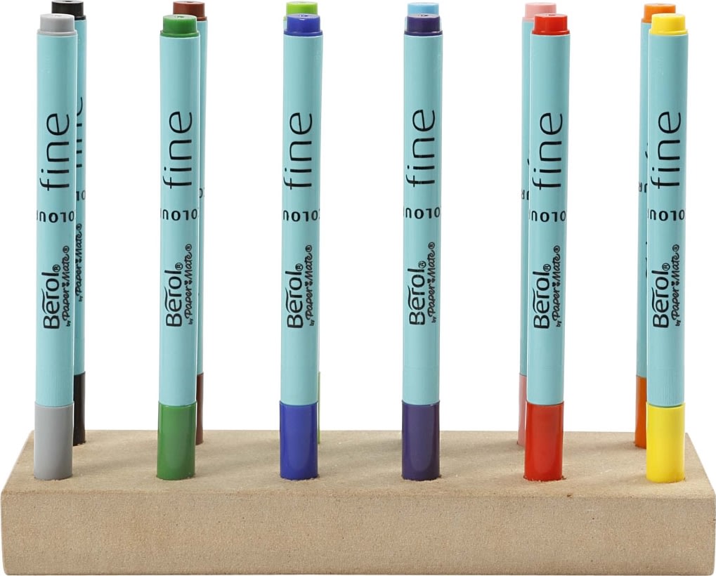 Berol pennhållare för 12 tuschpennor