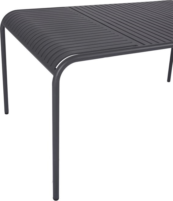 Stella Trädgårdsbord 150x90cm, svart
