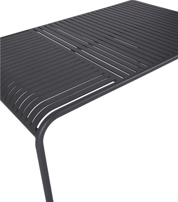Stella Trädgårdsbord 150x90cm, svart
