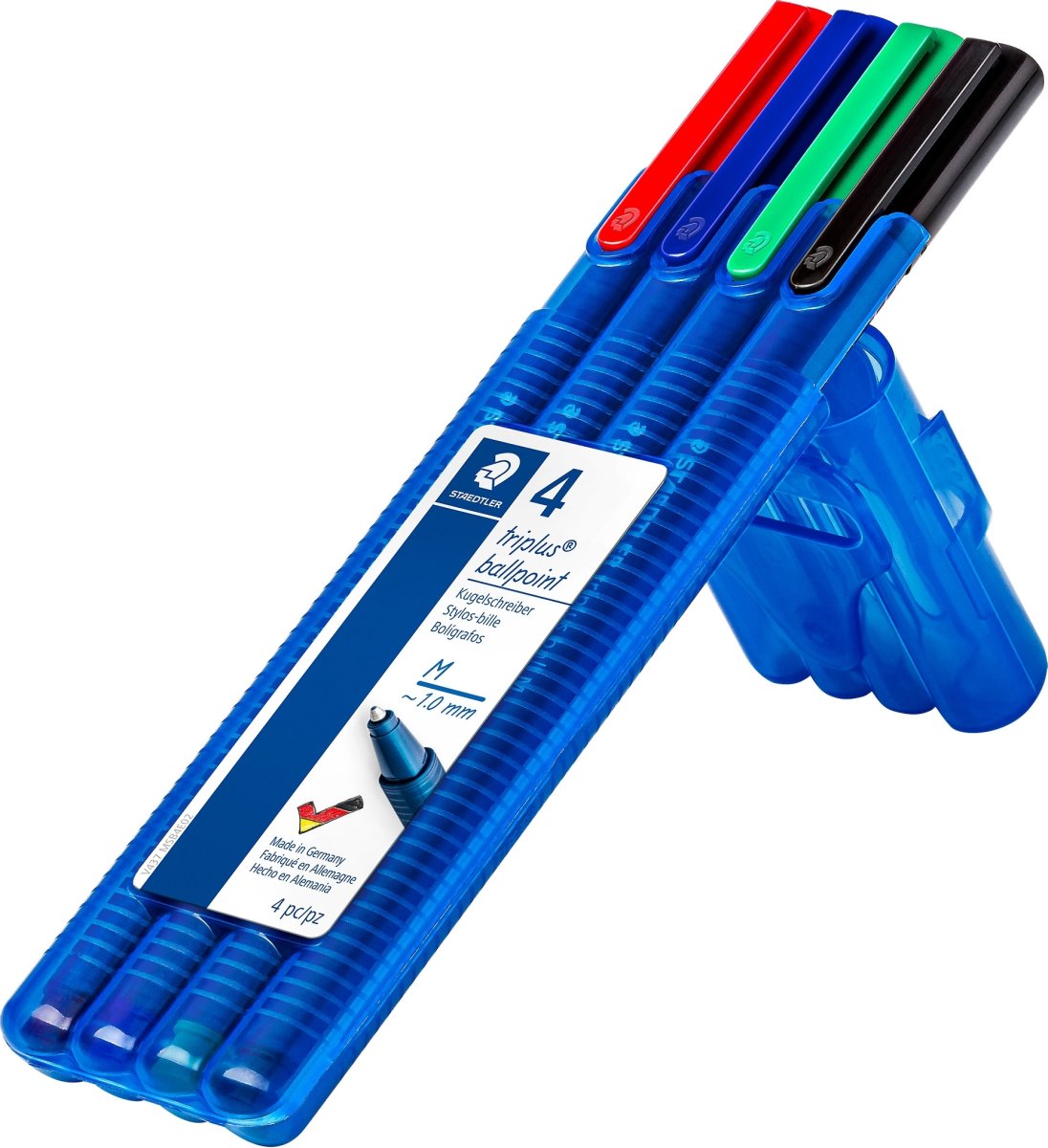 Staedtler Triplus Ball kulspetspenna M, 4 st.