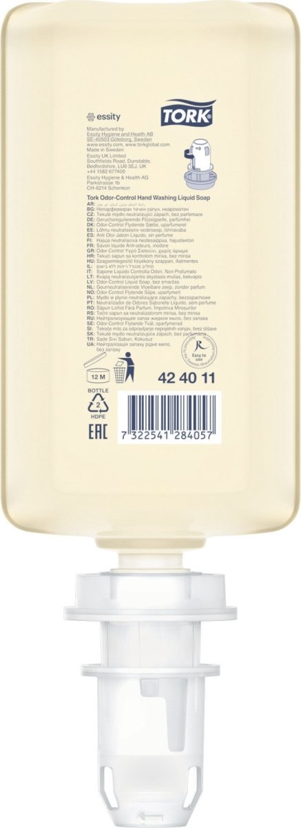 Tork S4 tvål Odor-Control oparfymerad 1 L