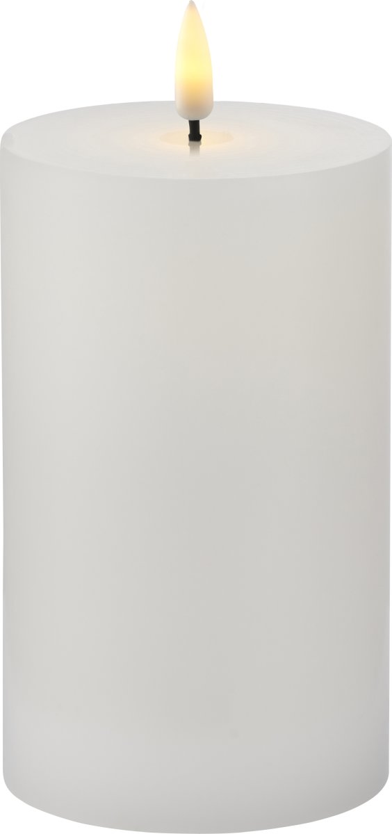 Sille Exclusive LED Ljus, Ø7,5 x H12,5 cm, Vi