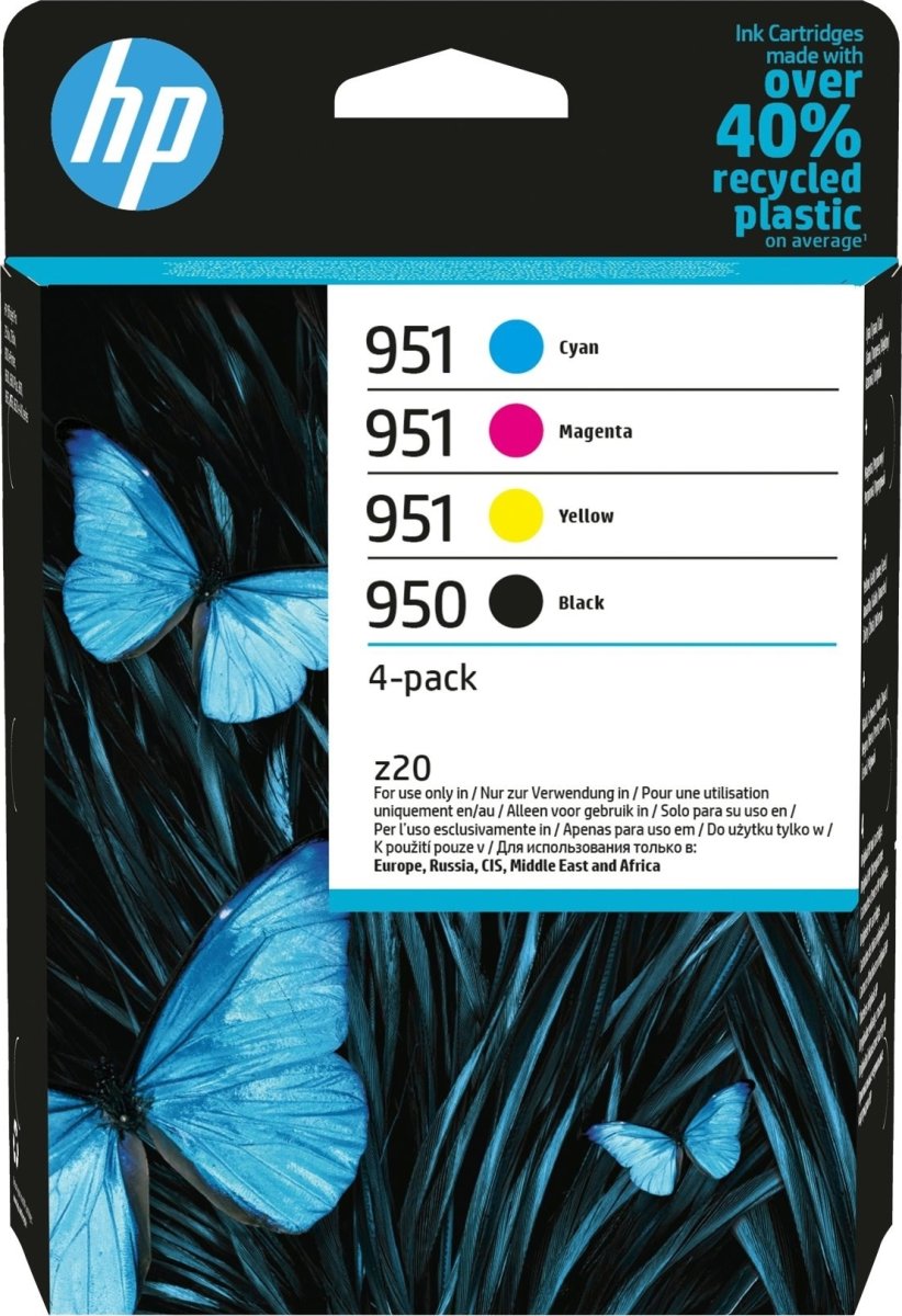 HP nr 950 951 bläckpatroner, kombinationspaket