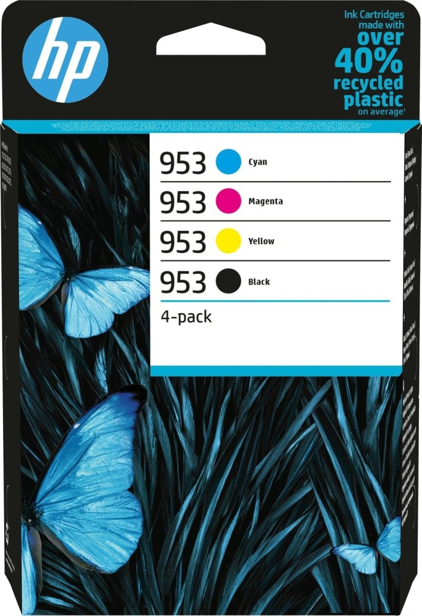 HP Nr 953 6ZC69AE CMYK bläckpatron, flerpack