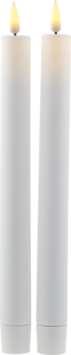 Sille Tall LED Ljus, H25 cm, Vit