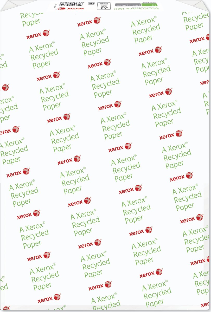 Xerox Recycled Supreme 100%, A3/80g/500 ark