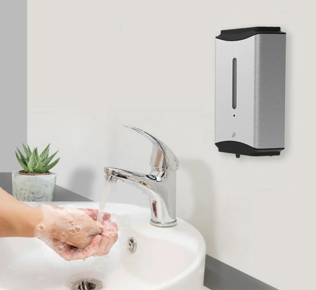Thermex Caremex Dispenser | Kontaktfri | Stål