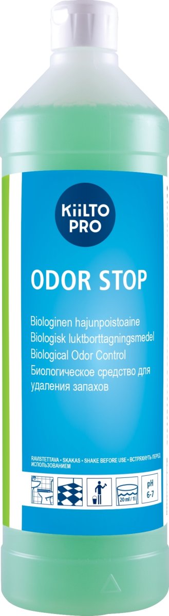 Kiilto Pro rengöringsmedel | Odor Stop | 1 liter